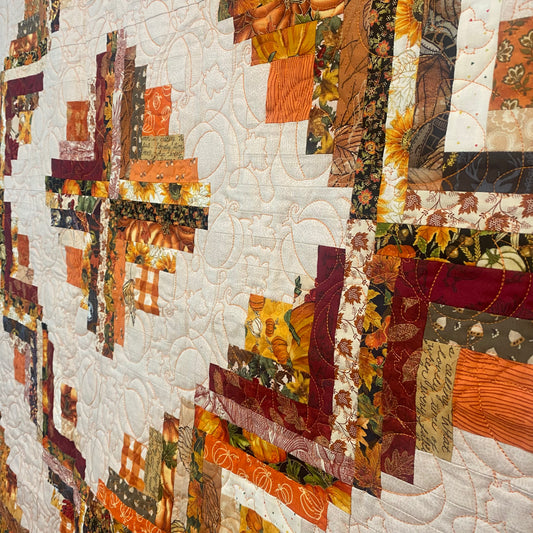 Falling Logs Cabin Quilt