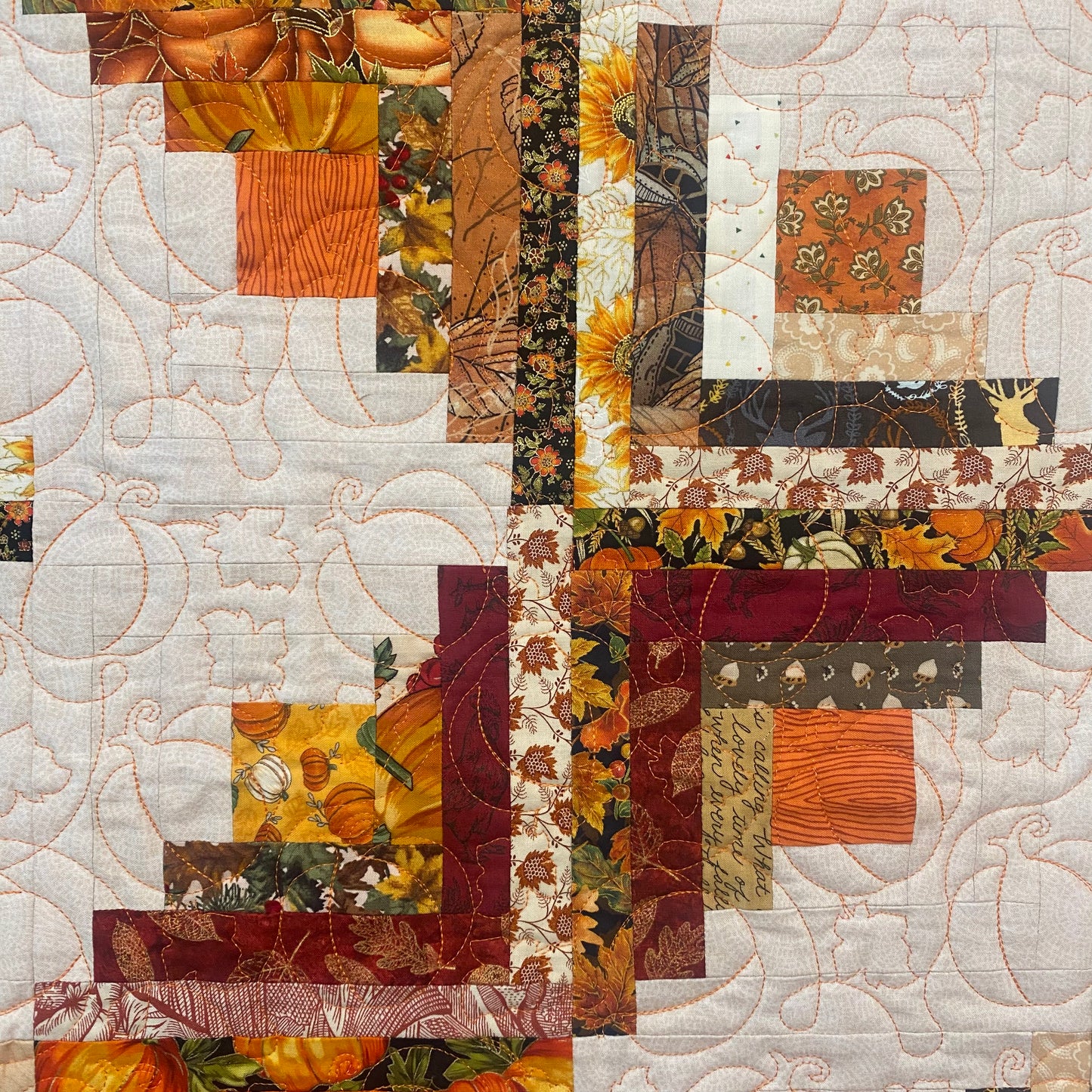 Falling Logs Cabin Quilt
