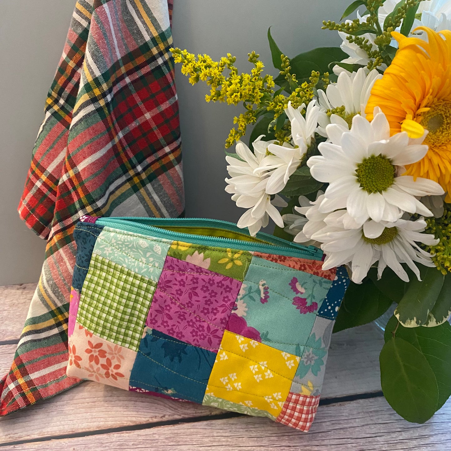 Picnic Quilted Clutch