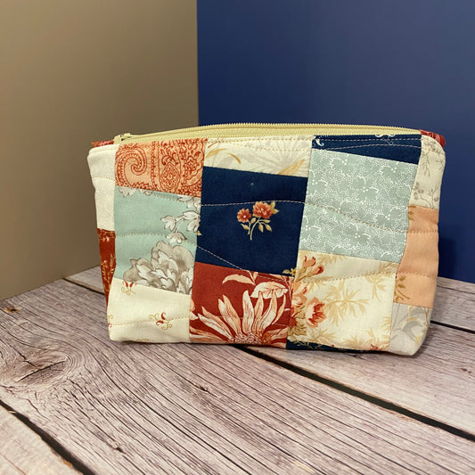 Canyon Paisley Quilted Clutch