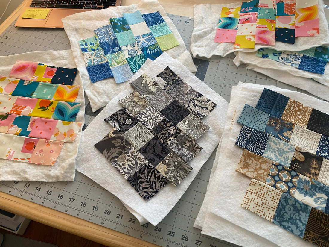 Currently Stitching: Quilted Bags, Part 1