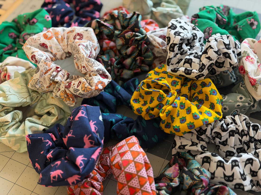 Currently Stitching: Scrunchies