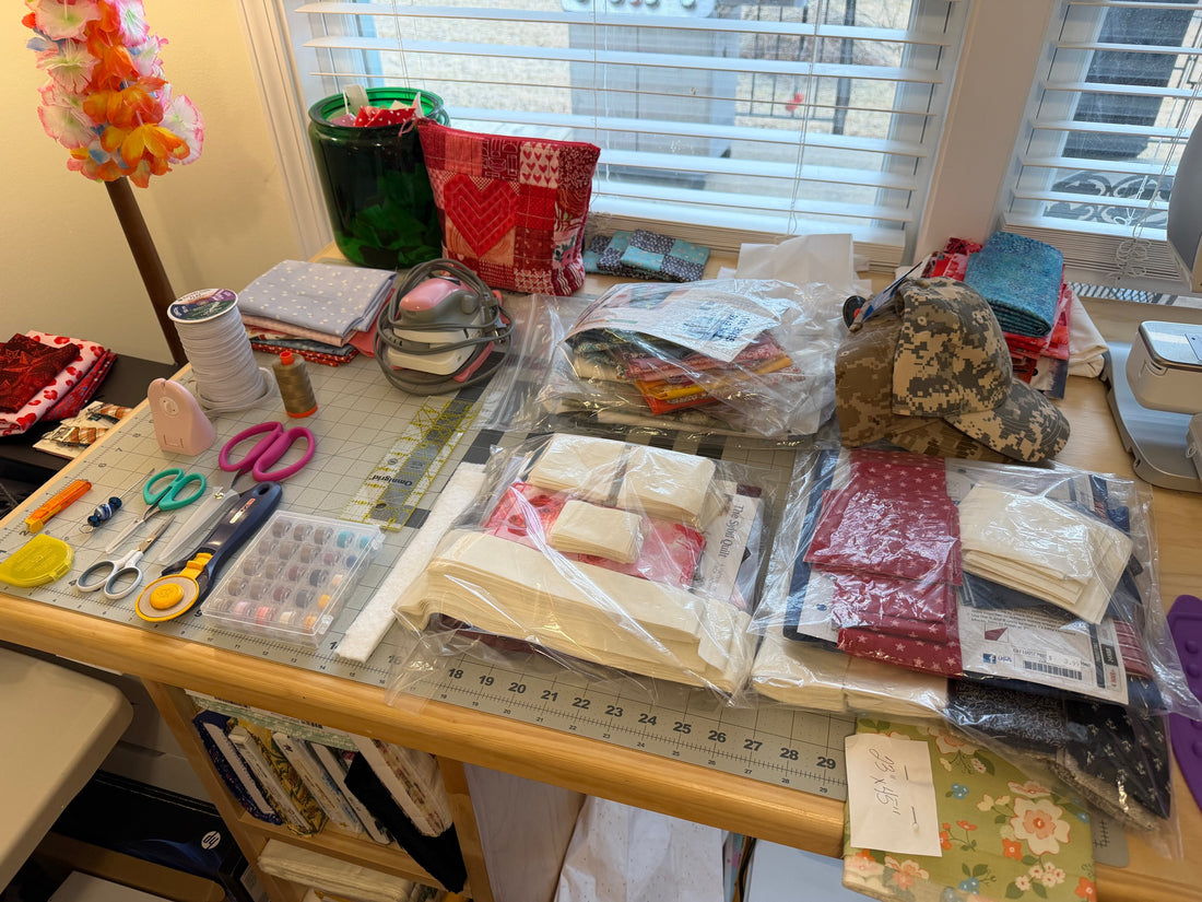 Currently Stitching: Retreat Kits