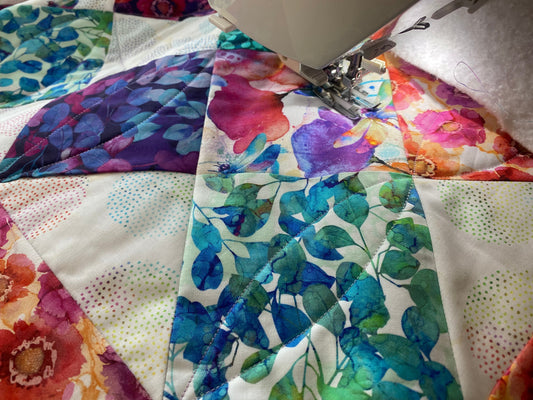 Currently Stitching: Practicing Free Motion