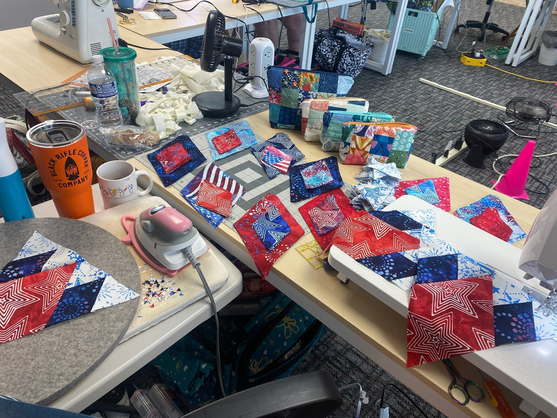 Currently Stitching: November Quilt Retreat