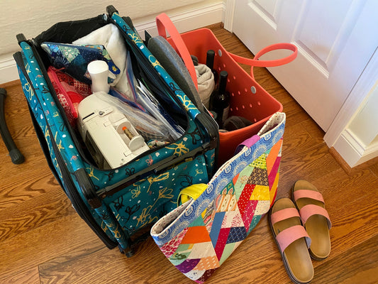 Currently Stitching: November Quilt Retreat