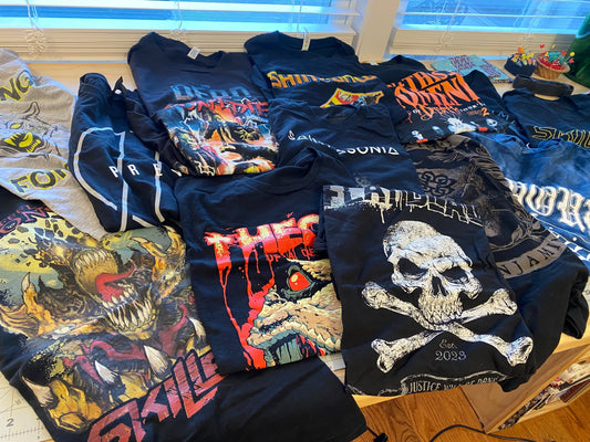 Currently Stitching: T-shirt Quilts