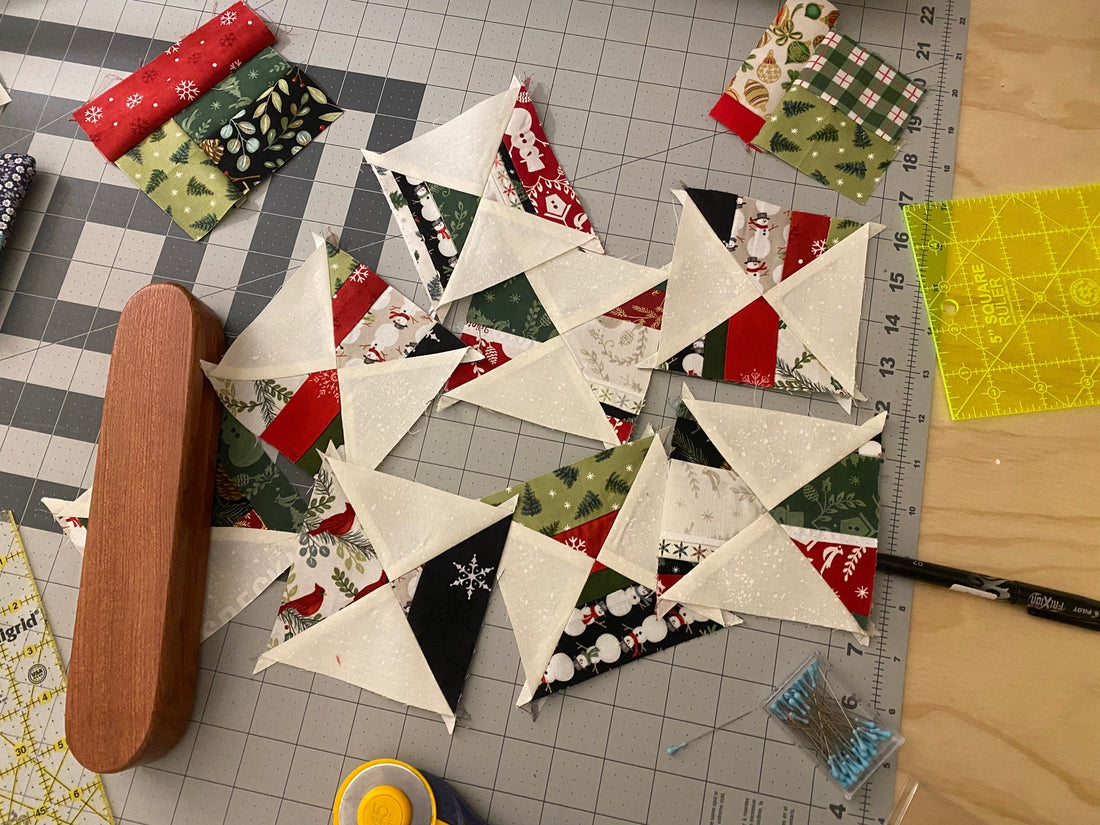 Currently Stitching: Christmas Coasters