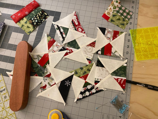 Currently Stitching: Christmas Coasters