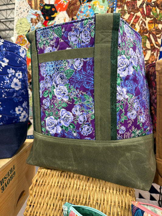 Wisteria Rose Tote
