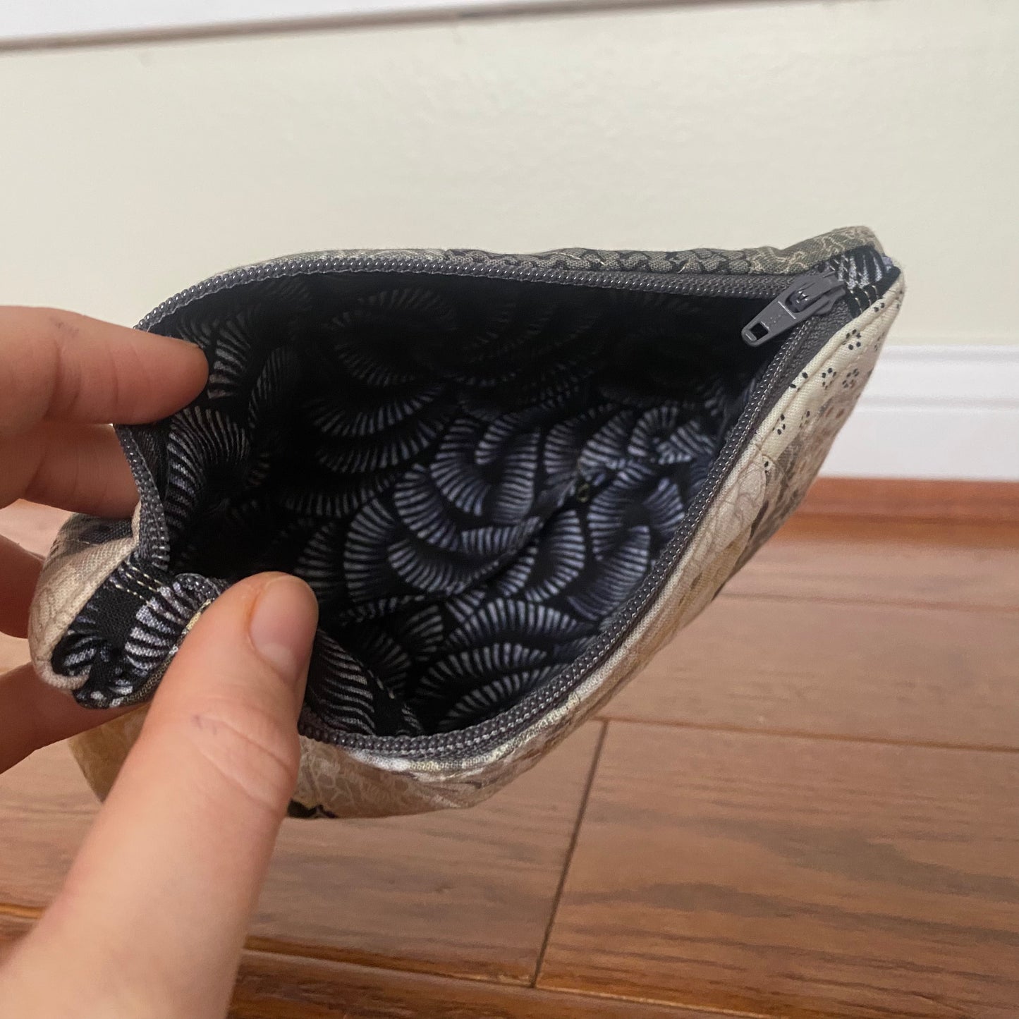 Overcast Quilted Clutch