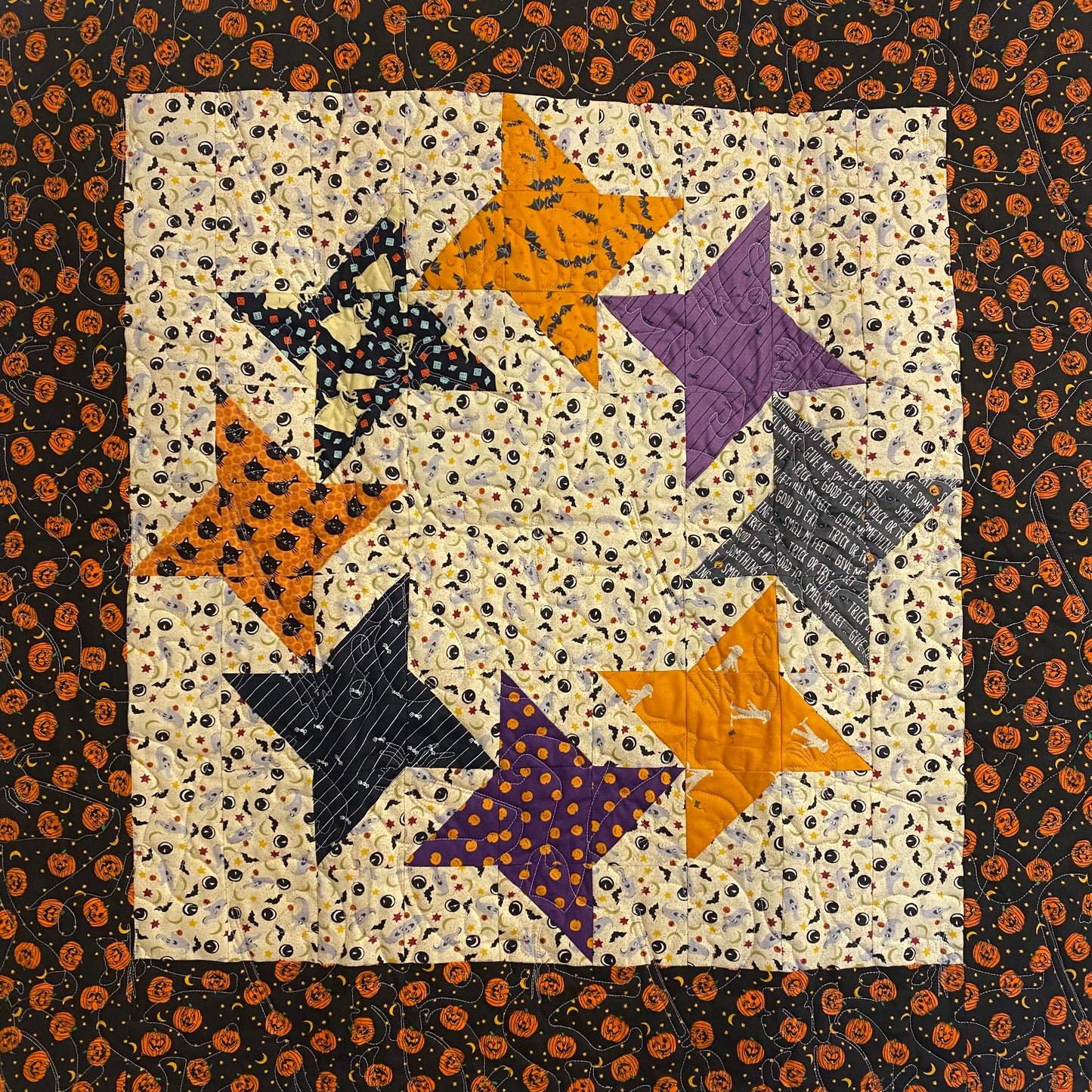Halloween Friends Wreath Wall Hanging