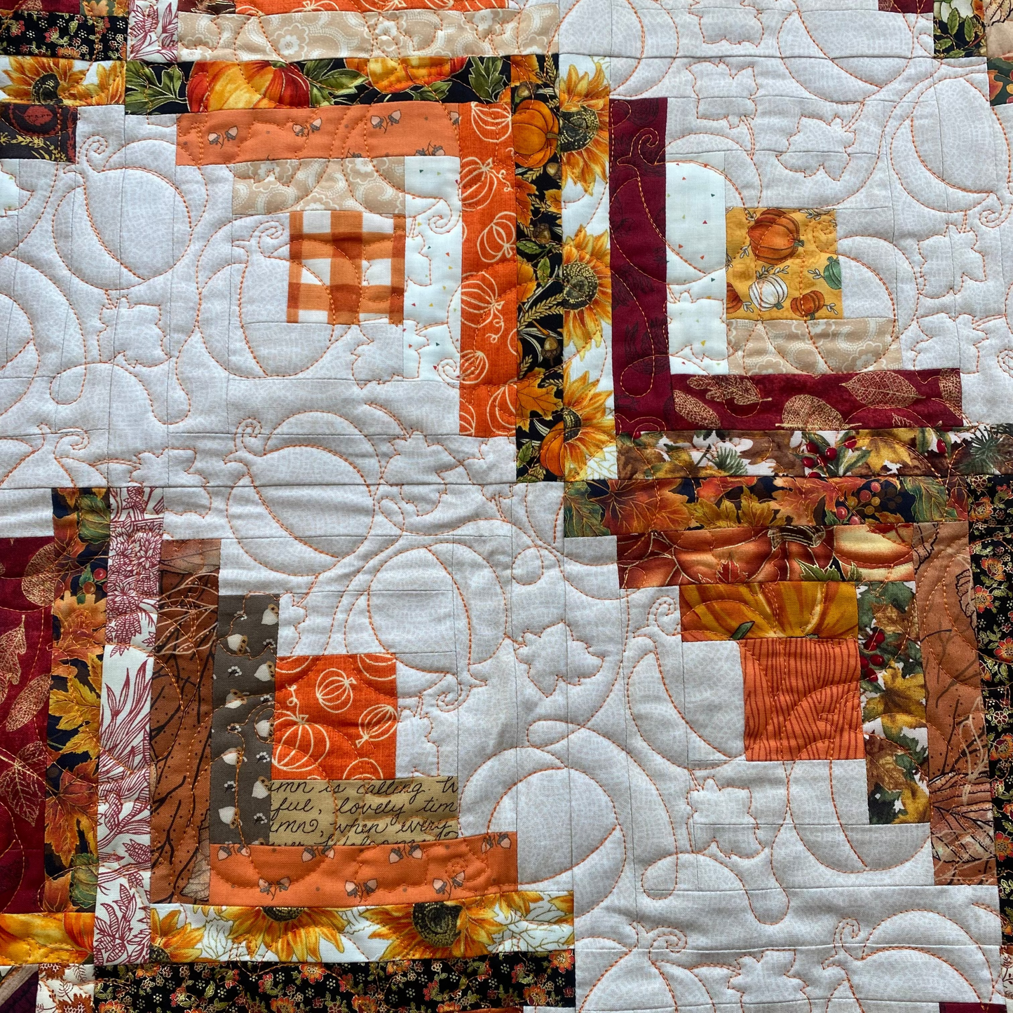 Falling Logs Cabin Quilt