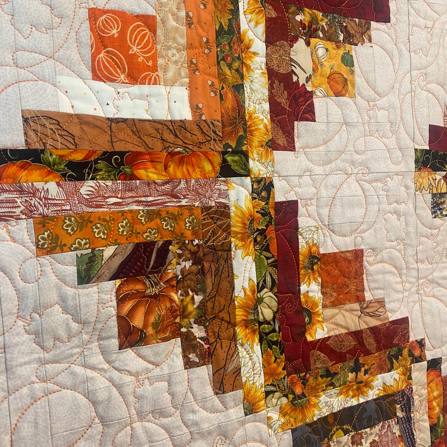 Falling Logs Cabin Quilt
