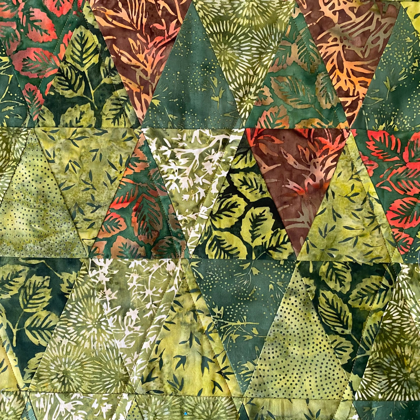 First Walk in the Woods Baby Quilt