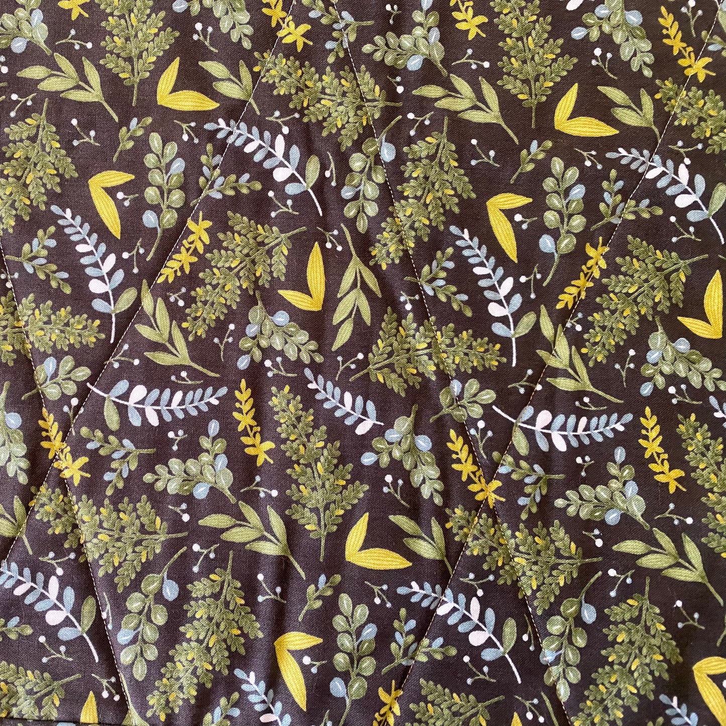 First Walk in the Woods Baby Quilt