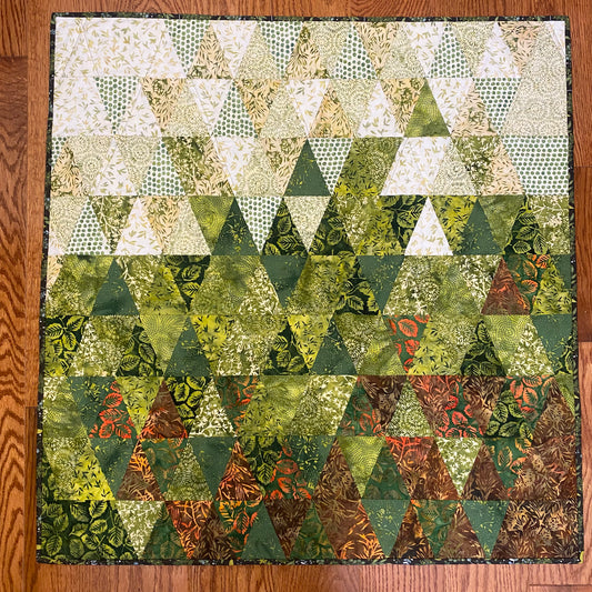 First Walk in the Woods Baby Quilt