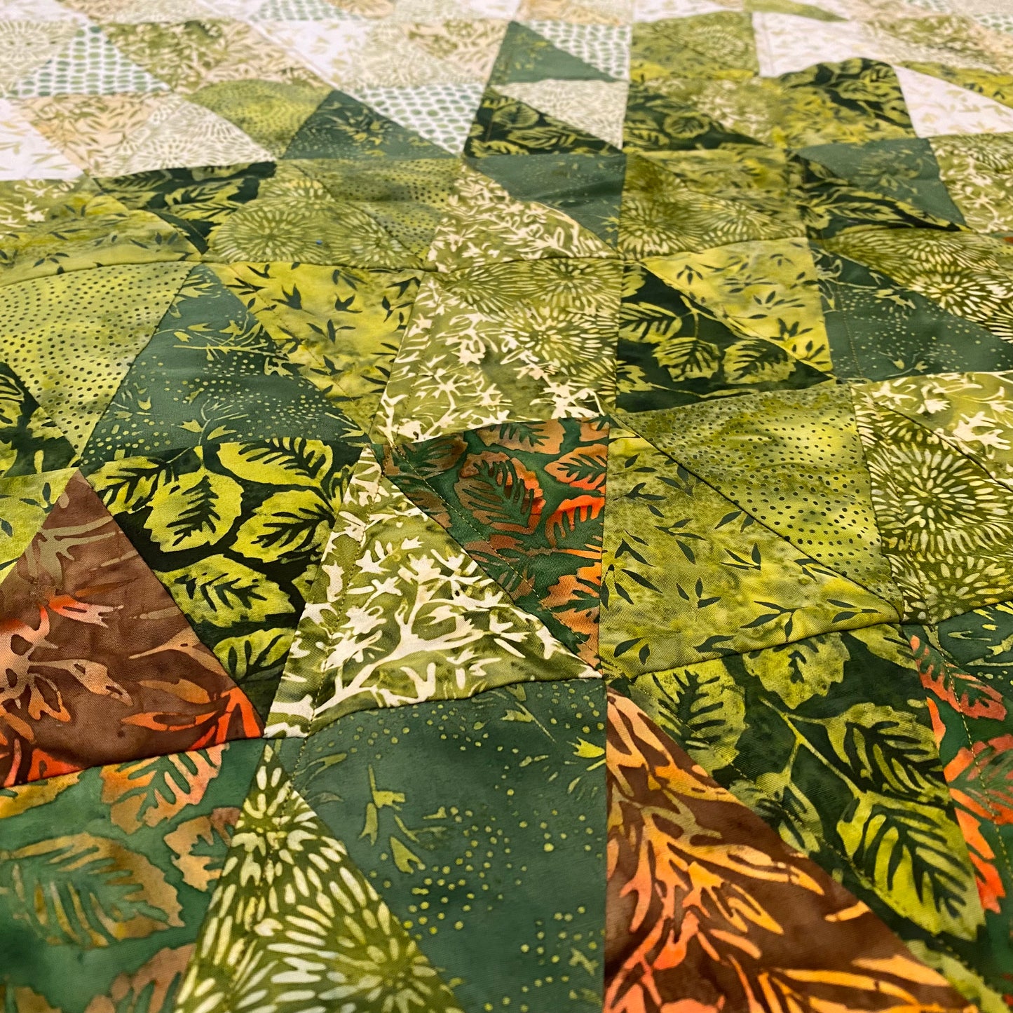 First Walk in the Woods Baby Quilt