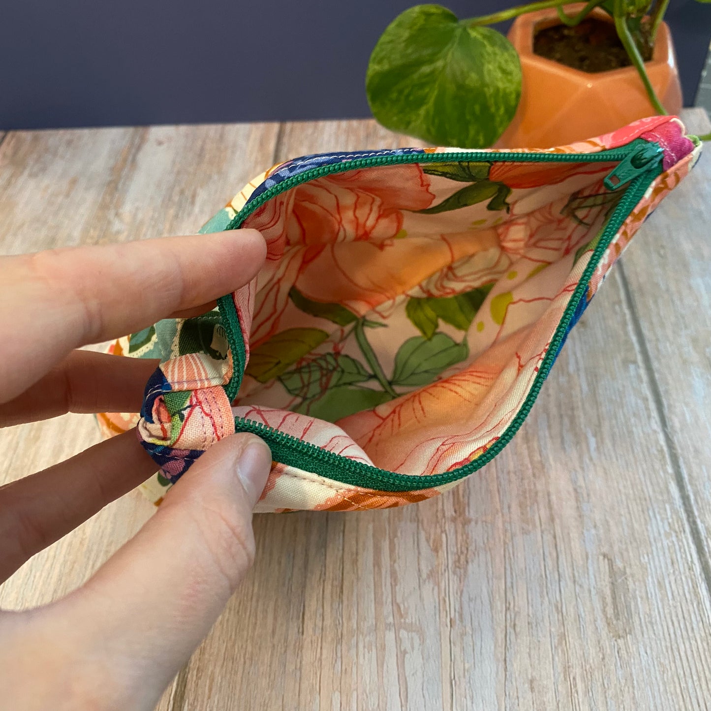 Art Deco Quilted Clutch