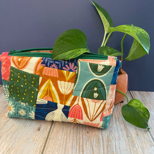 Art Deco Quilted Clutch