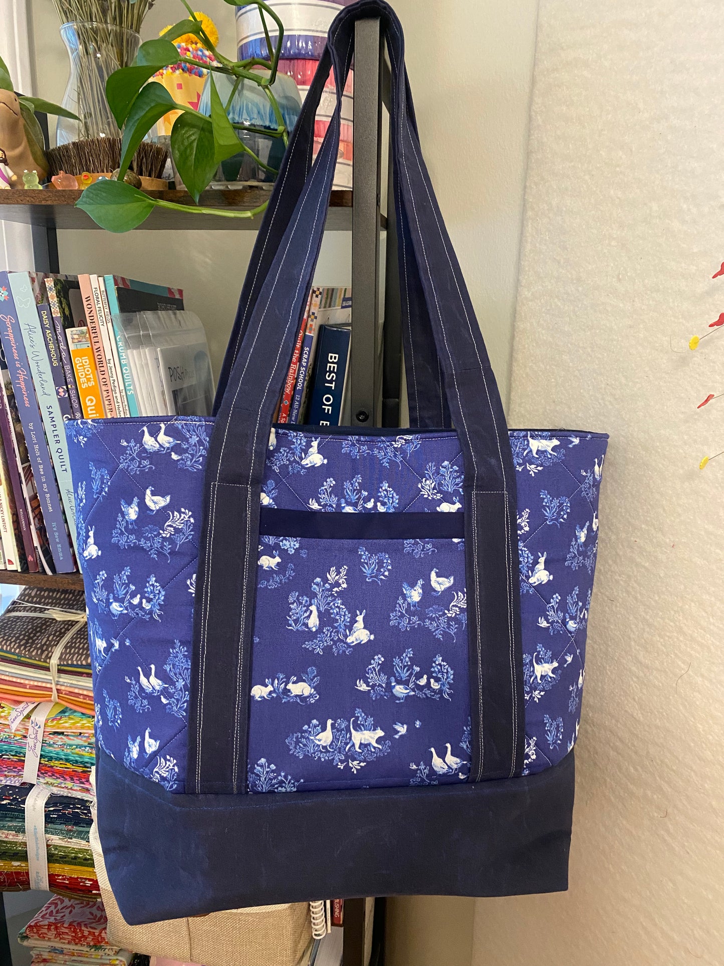 Goose on the Loose Tote Bag