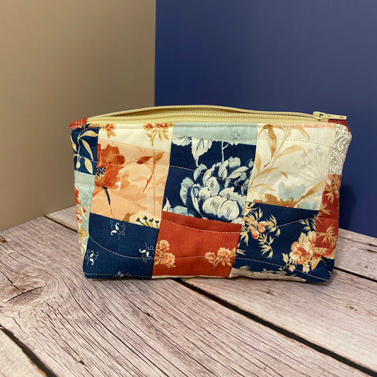 Canyon Paisley Quilted Clutch