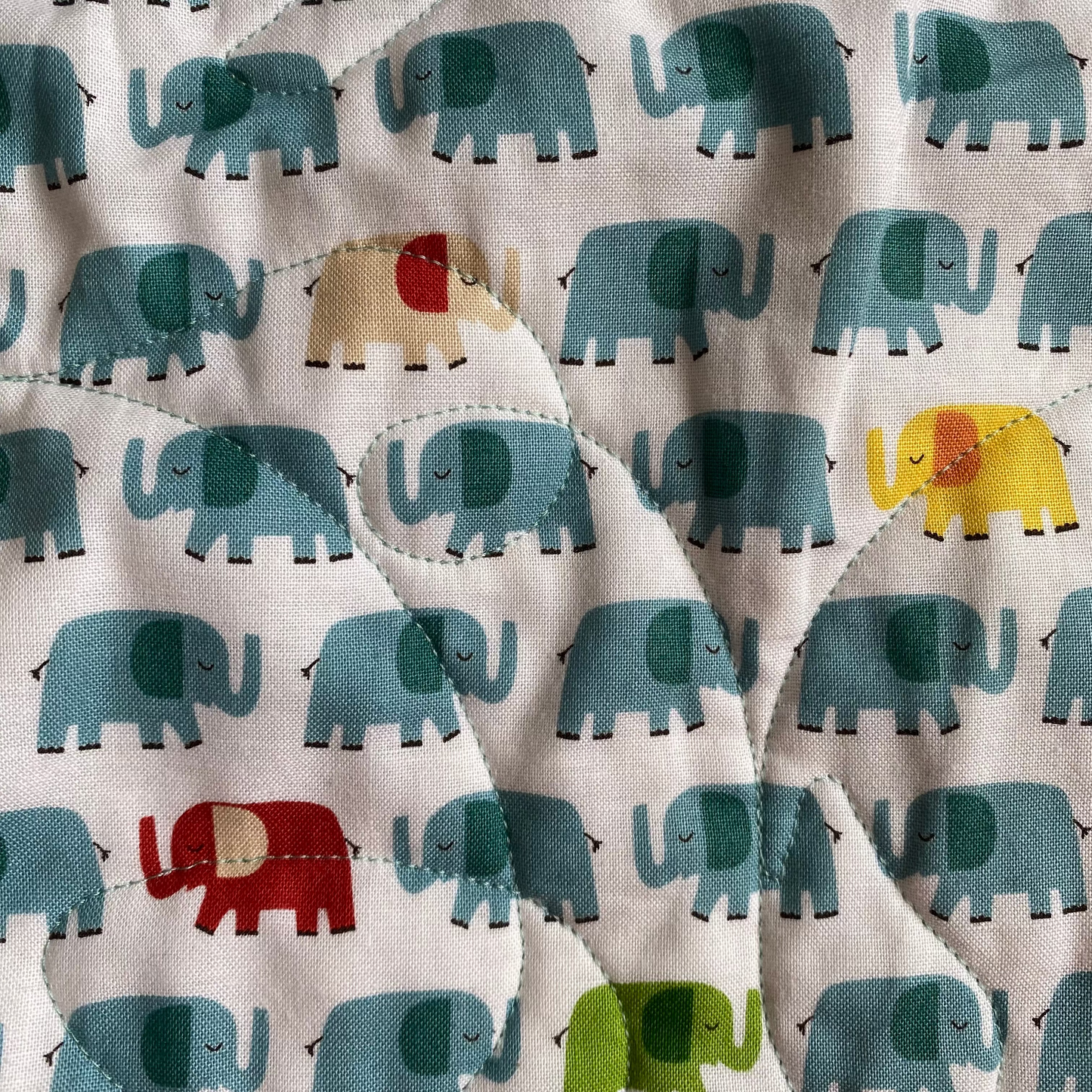 Polka Dot Carnival Crib Quilt